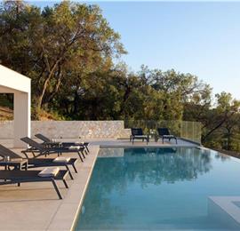 4 bedroom villa with pool & sea views, Acharavi, sleeps 8